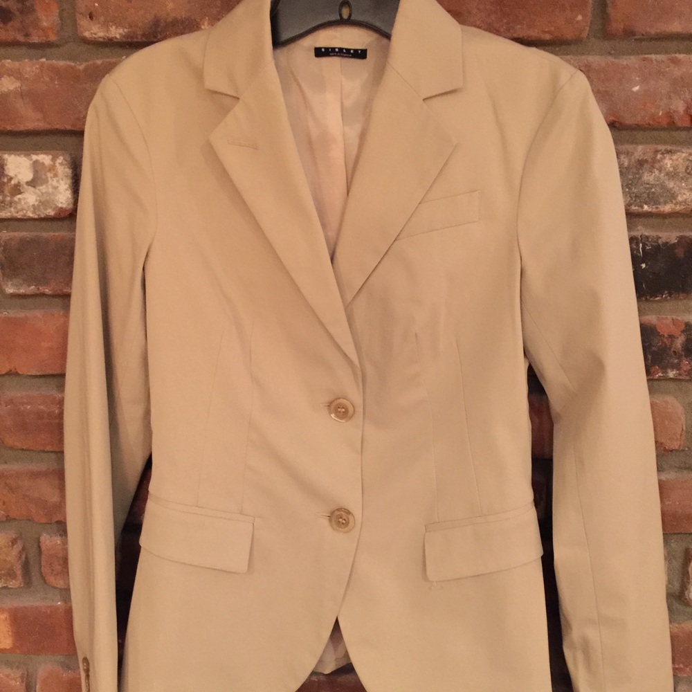 Sisley Women’s Blazer & Suit Set - Beige (Size S)